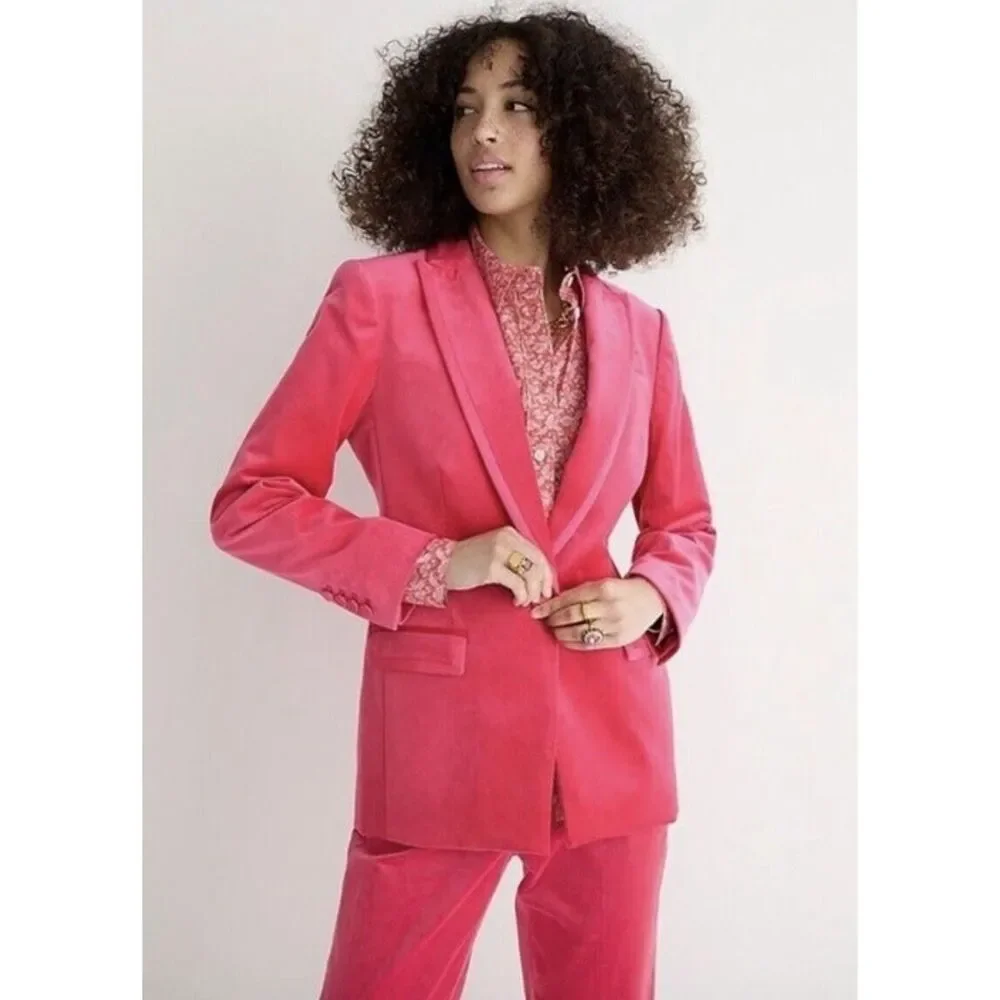 NWOT J.Crew Collection Willa Pants ONLY in Tipped Stretch Velvet -SIZE 4 Dr - Picture 2 of 10